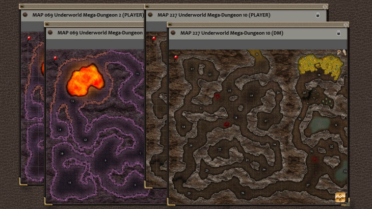 Fantasy Grounds - Paths to Adventure: Underworld Mega-Dungeons (Map Pack) - 游戏机迷 | 游戏评测