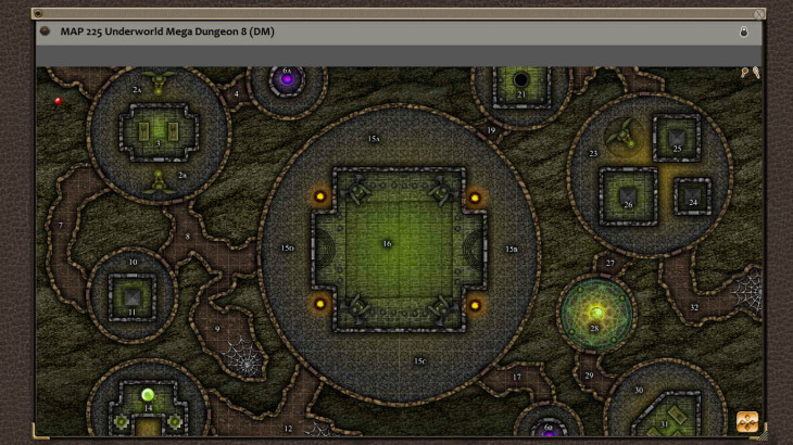 Fantasy Grounds - Paths to Adventure: Underworld Mega-Dungeons (Map Pack) - 游戏机迷 | 游戏评测