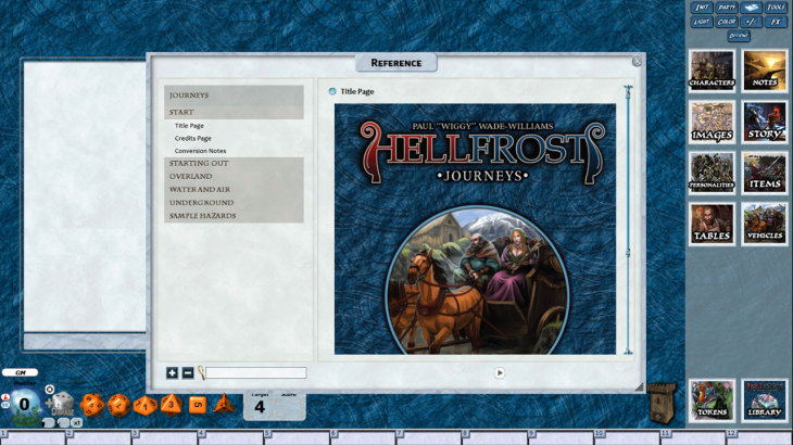 Fantasy Grounds - Hellfrost Journeys (Savage Worlds) - 游戏机迷 | 游戏评测