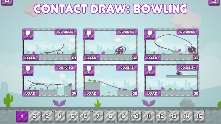 Contact Draw: Bowling - 游戏机迷 | 游戏评测