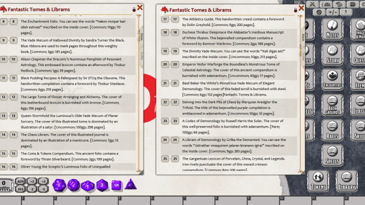 Fantasy Grounds - En5ider: Fantastic Tomes & Librams (5E) - 游戏机迷 | 游戏评测