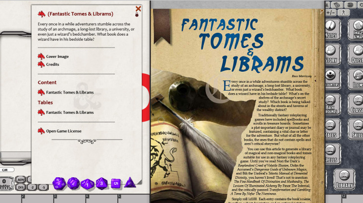 Fantasy Grounds - En5ider: Fantastic Tomes & Librams (5E) - 游戏机迷 | 游戏评测