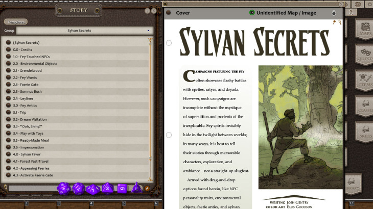 Fantasy Grounds - En5ider: Sylvan Secrets (5E) - 游戏机迷 | 游戏评测