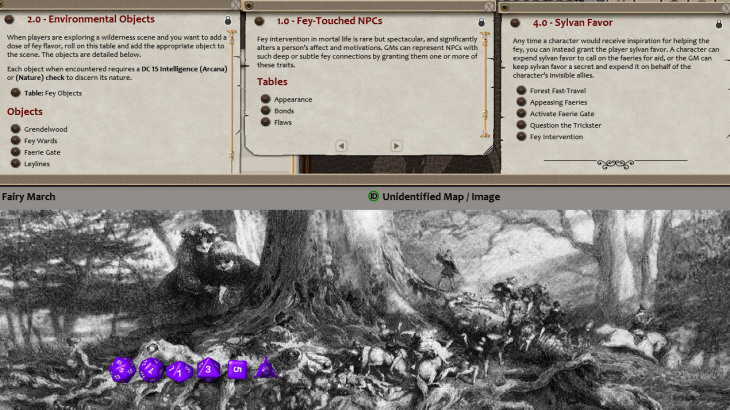 Fantasy Grounds - En5ider: Sylvan Secrets (5E) - 游戏机迷 | 游戏评测