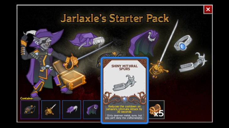 Idle Champions - Jarlaxle's Starter Pack - 游戏机迷 | 游戏评测