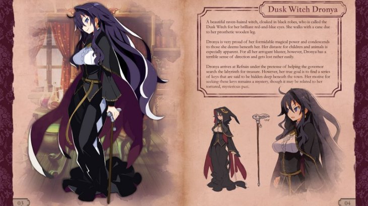 Labyrinth of Refrain: Coven of Dusk - Digital Art Book - 游戏机迷 | 游戏评测