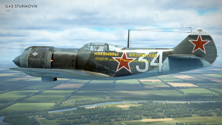 IL-2 Sturmovik: La-5FN series 2 Collector Plane - 游戏机迷 | 游戏评测