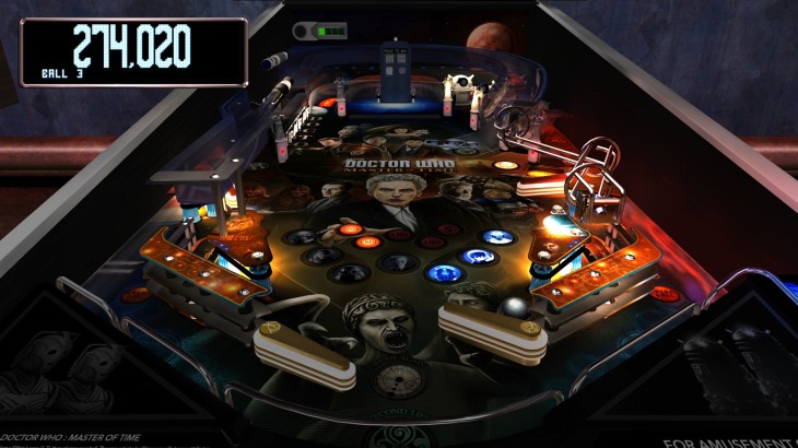 Pinball Arcade: Doctor Who Master of Time - 游戏机迷 | 游戏评测