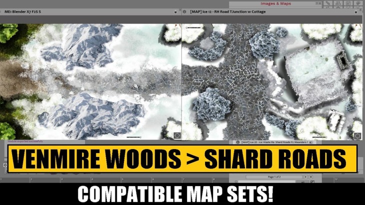 Fantasy Grounds - Meanders Map Pack: Shard Roads (Map Pack) - 游戏机迷 | 游戏评测