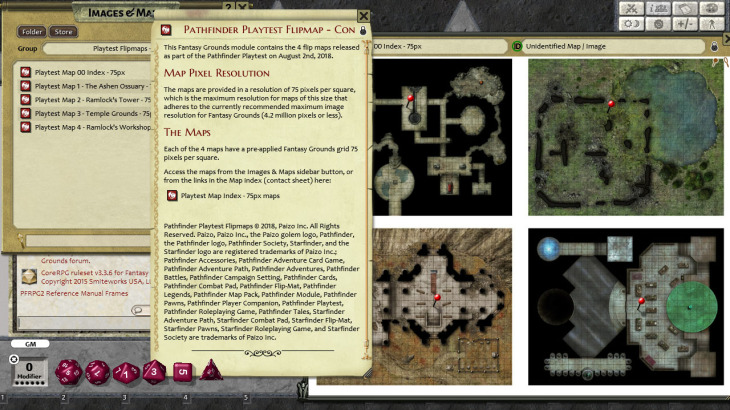 Fantasy Grounds - Pathfinder Playtest Map Pack (PFRPG) - 游戏机迷 | 游戏评测