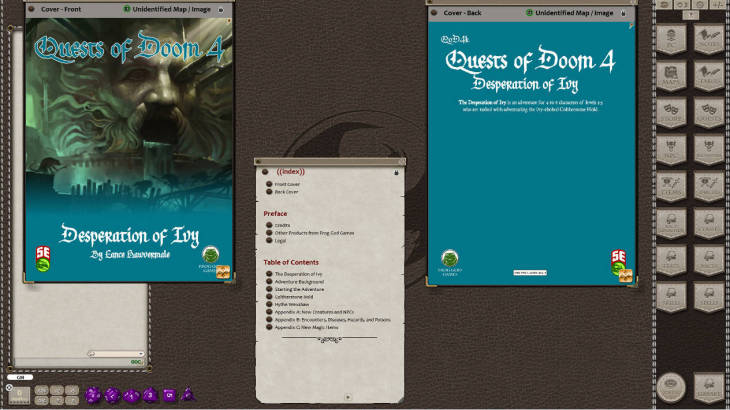 Fantasy Grounds - Quests of Doom 4: Desperation of Ivy (5E) - 游戏机迷 | 游戏评测