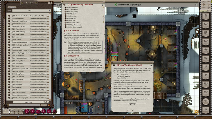 Fantasy Grounds - Taverns & Inns Pack 1 - Living Maps (Map Pack) - 游戏机迷 | 游戏评测