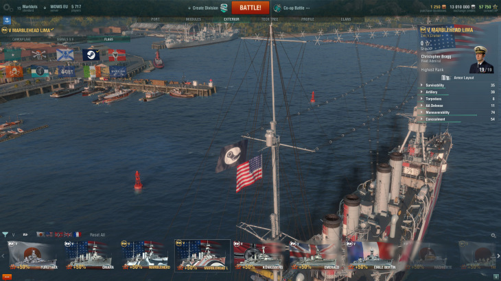 World of Warships - Marblehead Lima Steam Edition - 游戏机迷 | 游戏评测