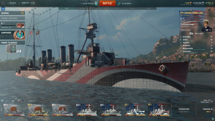 World of Warships - Marblehead Lima Steam Edition - 游戏机迷 | 游戏评测