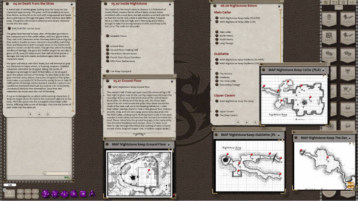 Fantasy Grounds - Quests of Doom 4: Nightstone Keep (5E) - 游戏机迷 | 游戏评测