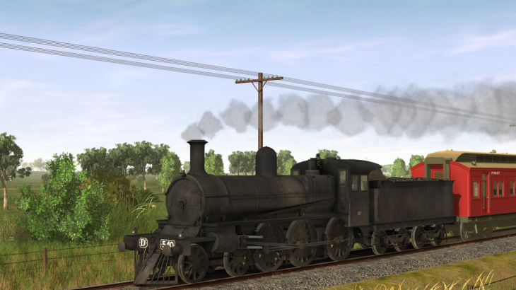 Trainz 2019 DLC - Victorian Railways D1 Class (Type 4 - Newport) Black - 游戏机迷 | 游戏评测