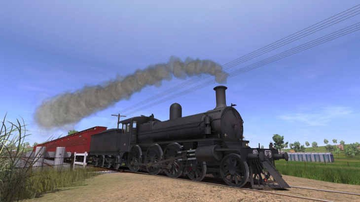 Trainz 2019 DLC - Victorian Railways D1 Class (Type 4 - Newport) Black - 游戏机迷 | 游戏评测