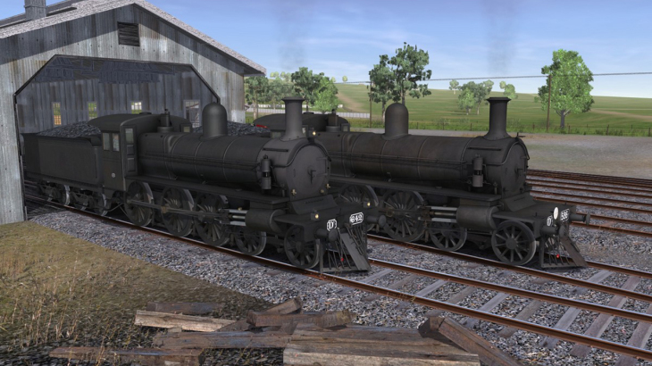 Trainz 2019 DLC - Victorian Railways D1 Class (Type 4 - Newport) Black - 游戏机迷 | 游戏评测