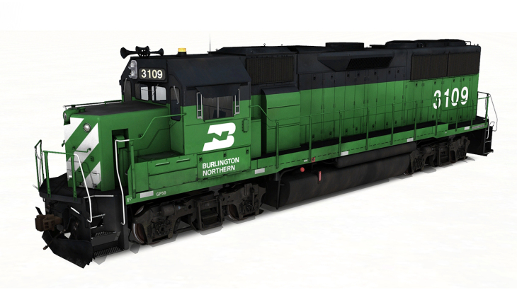 Trainz 2019 DLC - EMD GP50 - Burlington Northern (Phase I) - 游戏机迷 | 游戏评测