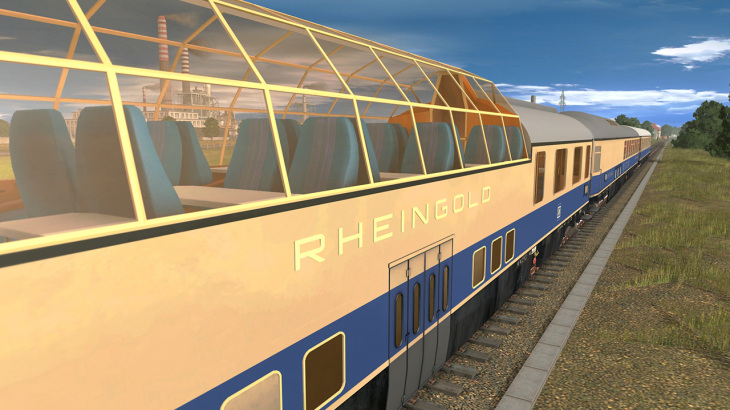 Trainz 2019 DLC - Rheingold 1962 - 游戏机迷 | 游戏评测