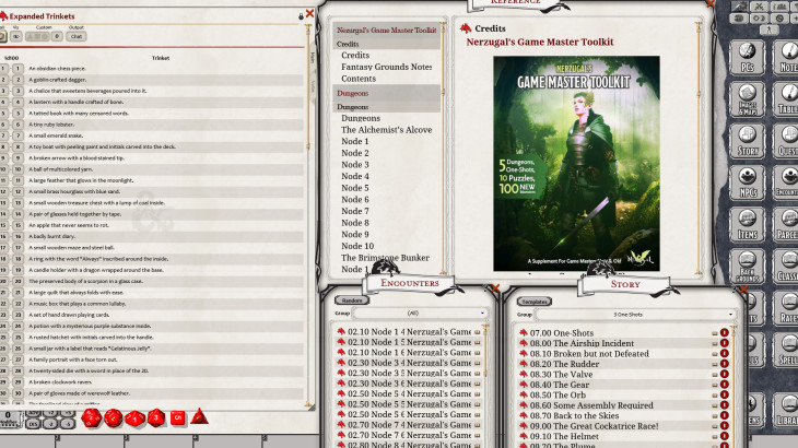 Fantasy Grounds - Nerzugal's Game Master Toolkit (5E) - 游戏机迷 | 游戏评测