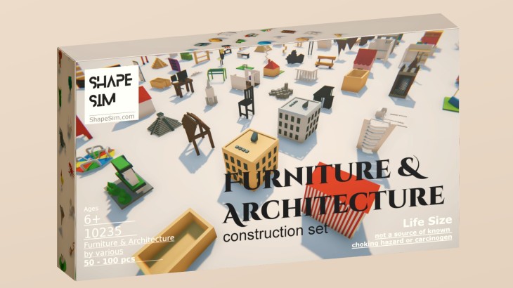 ShapeSim - Furniture & Architecture Pack - 游戏机迷 | 游戏评测