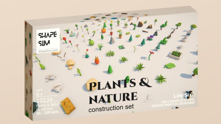 ShapeSim - Plants & Nature Pack - 游戏机迷 | 游戏评测