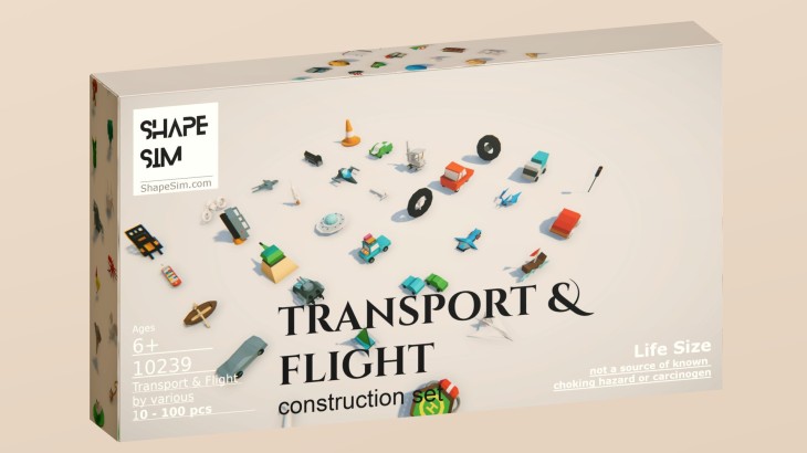 ShapeSim - Transport & Flight Pack - 游戏机迷 | 游戏评测