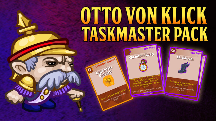 Crusaders of the Lost Idols: Otto von Klick Taskmaster Pack - 游戏机迷 | 游戏评测