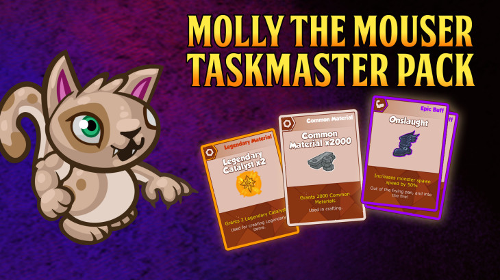 Crusaders of the Lost Idols: Molly the Mouser Taskmaster Pack - 游戏机迷 | 游戏评测