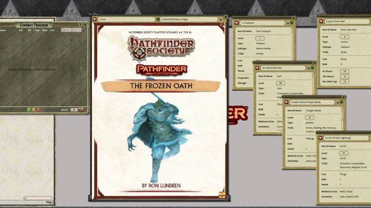 Fantasy Grounds - Pathfinder Society Playtest Scenario #4: The Frozen Oath (PFRPG2) - 游戏机迷 | 游戏评测