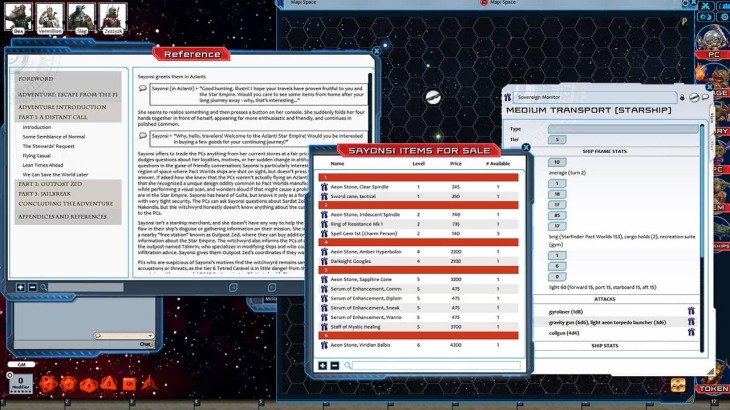 Fantasy Grounds - Starfinder RPG - Against the Aeon Throne AP 2: Escape from the Prison Moon (SFRPG) - 游戏机迷 | 游戏评测