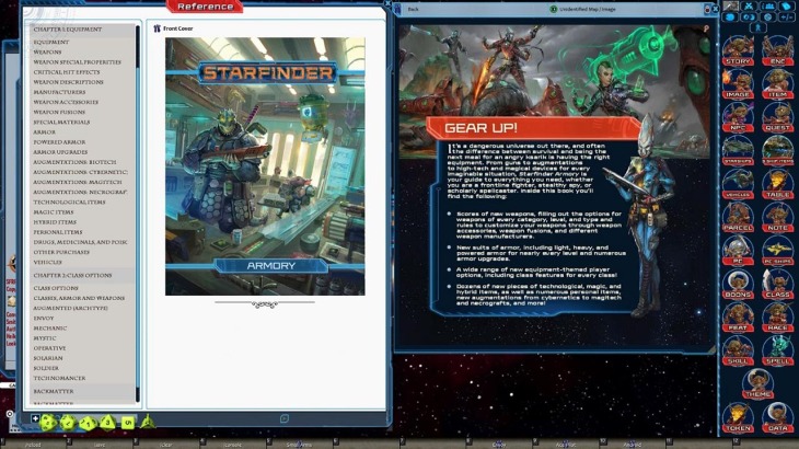 Fantasy Grounds - Starfinder RPG - Starfinder Armory (SFRPG) - 游戏机迷 | 游戏评测