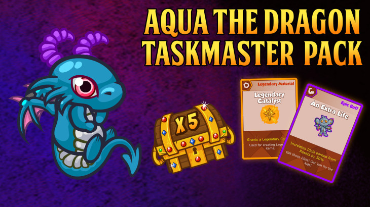 Crusaders of the Lost Idols - Aqua the Dragon Taskmaster Pack - 游戏机迷 | 游戏评测