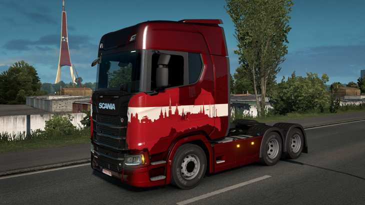 Euro Truck Simulator 2 - Latvian Paint Jobs Pack - 游戏机迷 | 游戏评测