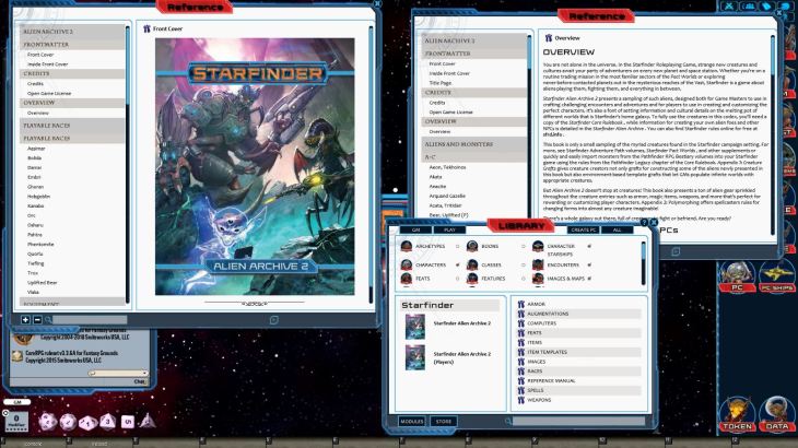 Fantasy Grounds - Starfinder Alien Archive 2 (SFRPG) - 游戏机迷 | 游戏评测