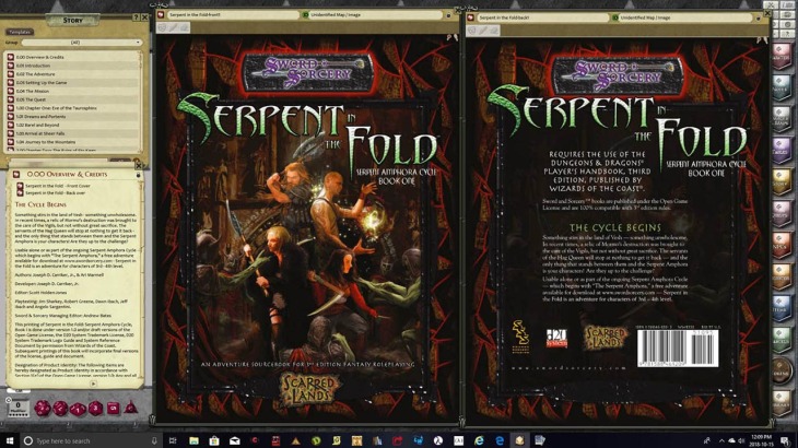 Fantasy Grounds - Serpent Amphora Cycle Book 1: Serpent in the Fold (PFRPG) - 游戏机迷 | 游戏评测