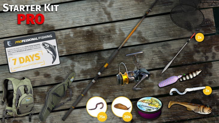 Professional Fishing: Starter Kit Pro - 游戏机迷 | 游戏评测