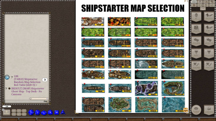 Fantasy Grounds - Meander's Map Pack: Shipstarter Ultimate Pack (Map Pack) - 游戏机迷 | 游戏评测
