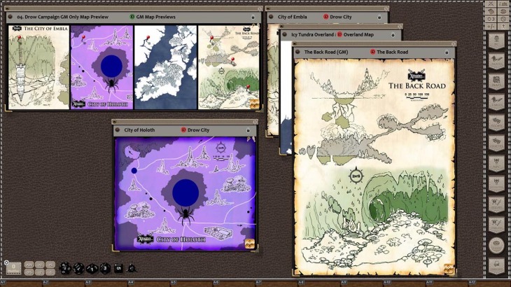 Fantasy Grounds - Rise of the Drow Map Pack (Map Pack) - 游戏机迷 | 游戏评测